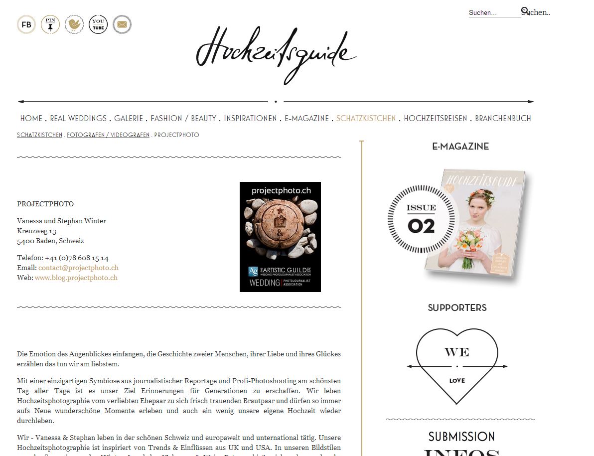 Hochzeitsguide at Schatzkistchen projectphoto